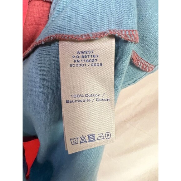 Boden Women’s Coralie Jersey Dress Colorblock Pink Blue Short Sleeves US 2 - Picture 7 of 11